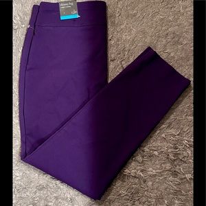 Alfani, Skinny Leg Stretch Pants w/ Tummy Control.